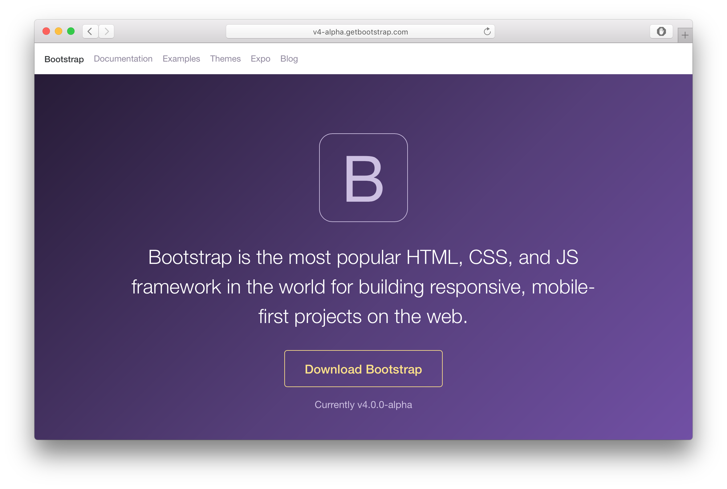 Bootstrap loading