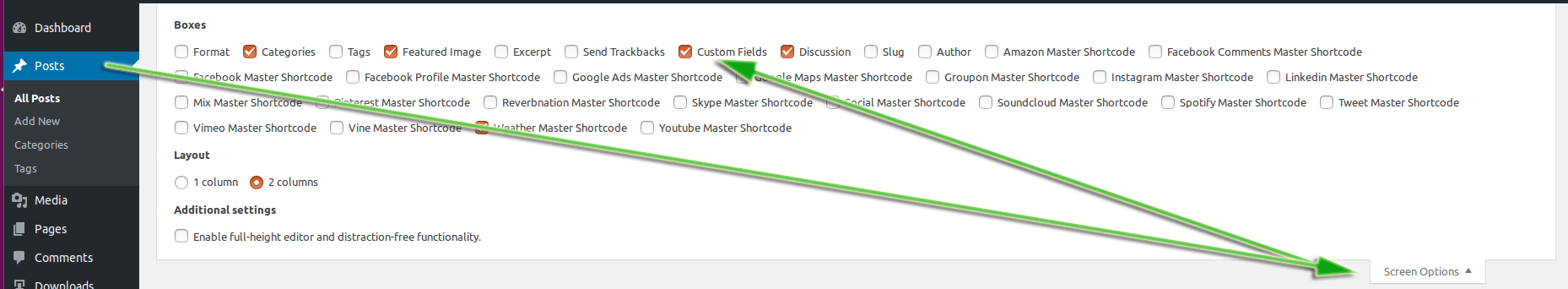 TechGasp Custom Fields